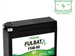 Batterie FT4B-BS marque Fulbat 12V 2.3AH lg113 l38 h85 (gel - sans...