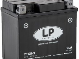 Batterie landport YTX5-3 12v 4a sans entretien SLA / technologie agm