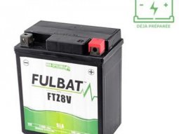 Batterie marque Fulbat ftz8s 12v7ah lg113 l70 h130 (gel - sans entretien)