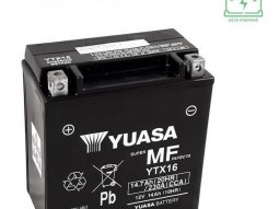 Batterie marque Yuasa ytx16 12v16ah sans entretien - agm activee usine
