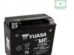 Batterie marque Yuasa ytx20l 12v18ah sans entretien - agm activee usine