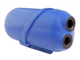 Boite a air doppler air box bleu pour moteur piaggio