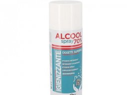 Bombe hygiene marque HQS surface spray alcool 70% (400ml)