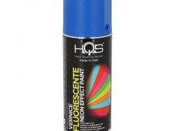 Bombe peinture marque HQS fluo bleu (400ml)