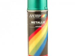 Bombe peinture marque Motip vert métal (400ml) acryliq