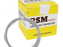 Câble de frein pour mobylette peugeot / mbk 8x9 diamètre 1.8mm...