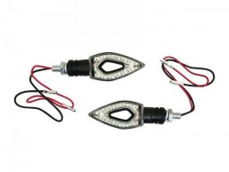 Clignotants universel x2 marque Replay holed arrow 12 leds base abs...