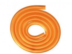 Durite essence marque Replay pu 5x9 transparent orange (1 m)