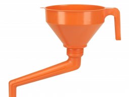 Entonnoir marque Pressol en polyethylene orange diam 160mm combine avec wal