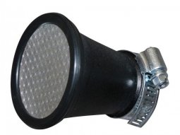 Filtre à air cornet noir mat Ø35 / 28mm