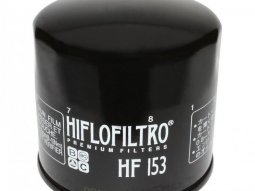 Filtre à huile Hiflofiltro HF153 (76x72mm) pièce pour Moto :...