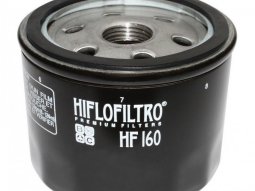 Filtre à huile Hiflofiltro HF160 (76x62mm) pièce pour Moto :...