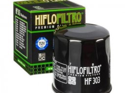 Filtre à huile Hiflofiltro HF303 (65x73mm) pièce pour Moto :...