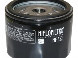 Filtre à huile Hiflofiltro HF552 (76x59mm) pièce pour Moto :...