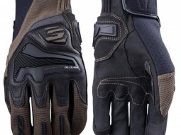 Gants marque Five Gloves RS4 marron taille L