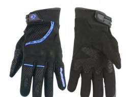 Gants moto trendy ete gt225 - callao noir / bleu taille L