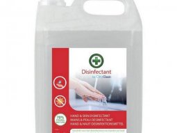 Gel hydroalcooliques marque GS27 5L (fongicide - bactericide - virucide)