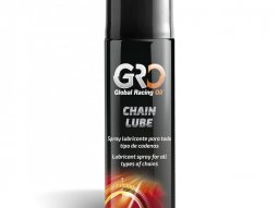Graisse chaine marque Global Racing Oil spray chaine lube 500ml