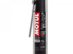 Graisse chaine marque Motul c2 chain lube road (aérosol 400ml)