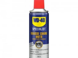 Graisse chaine moto wd-40 spécialist (aérosol 400ml)