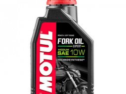 Huile fourche marque Motul fork oil expert 10w medium (1L)