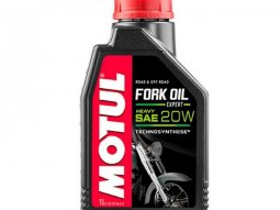 Huile fourche marque Motul fork oil expert 20w heavy (1L)