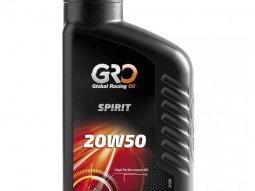 Huile marque Global Racing Oil 4T spirit 20w50 (bidon 1L)