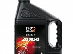 Huile marque Global Racing Oil 4T spirit 20w50 (bidon 4L)