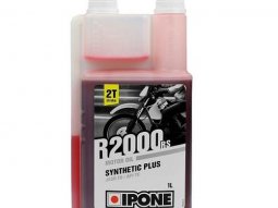 Huile marque Ipone 2 temps r2000 rs synthèse (1L)