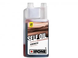 Huile self oil semi-synthèse ipone pour 2t scooter 50 à boite...