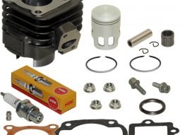 Kit cylindre piston bougie cage pour scooter Mbk ovetto mach-g jog neos...