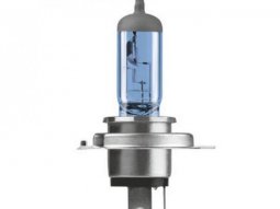 Lampes / ampoules (x2) 12v 60 / 55w (h4) neolux projecteur (p43t) - blue...