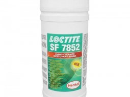 Lingettes mains marque Loctite sf 7852 wipes double face (pot de 70...