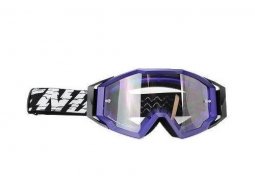Masque cross moto marque NoEnd 7.2 cracked series couleur purple