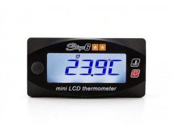 Mini thermomètre digital Stage 6 MKII couleur noir
