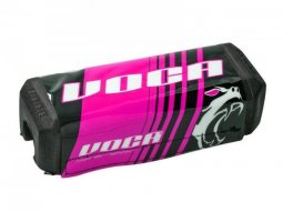 Mousse de guidon moto cross marque Voca Racing ff28 rose