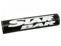 Mousse de guidon moto cross star bar mx-enduro noir (diamètre 50mm -...