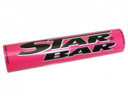 Mousse de guidon moto cross star bar mx-enduro rose (diamètre 50mm -...