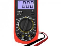 Multimetre digital test de charge batterie ou recherche de panne