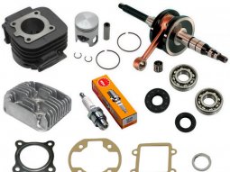 Pack 50cc kit moteur complet type origine (haut moteur fonte, vilo...