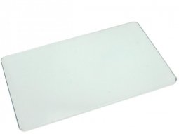 Plaque de plexiglass pour bande film reflecto immatriculation moto 210x130