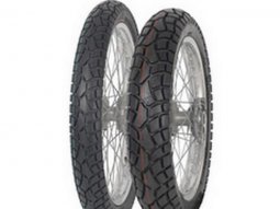 Pneu moto 17p 130-80-17 marque Mitas mc24 rear tl 65s (trail)