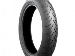 Pneu scooter 12p 110-100-12 marque Bridgestone battlax sc front tl 67j