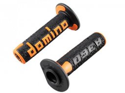 Revêtements poignees marque Domino a360 noir / orange