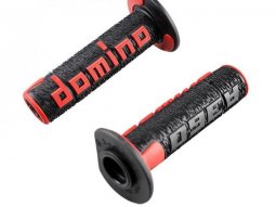 Revêtements poignees marque Domino a360 noir / rouge