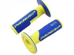 Revêtements poignees marque ProGrip 801 jaune fluo / bleu double...