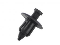 Rivet / clips plastique noir diamètre 7.5 pour carénage /...