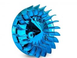 Turbine bleu pour scooter mbk ovetto, nitro