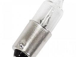 Ampoule blanche BAU9S 12V 21W ergots dÃ©calÃ©s...