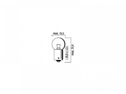 Ampoule FlÃ¶sser GE57 12V 4W BA9S